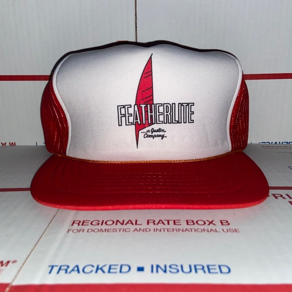 Radio Kap II Accessories Featherlite A Justin Company Feather Lite Light Trucker Hat Inc